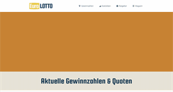 Desktop Screenshot of eurolotto.net