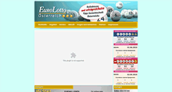 Desktop Screenshot of eurolotto.at