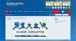 Desktop Screenshot of eurolotto.ch